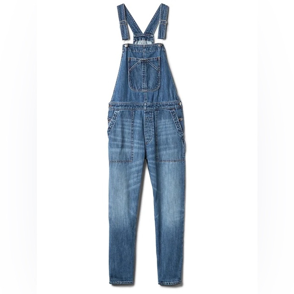 GAP Relaxed Denim Overalls